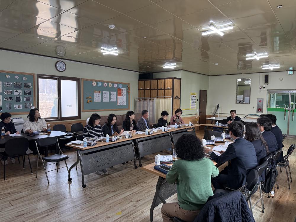 긴급돌봄 지원사업 현장 간담회(26. 4. 1.) 사진2