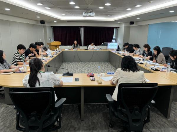 2025년 충청남도 청소년안전망 청소년복지실무위원회 하반기 1차 회의 개최 사진1