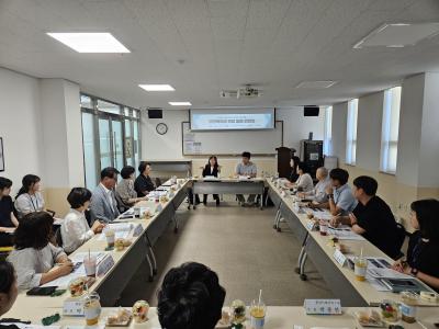 충남사회서비스원, 사회서비스 취약지 지원사업 현장방문 간담회 개최