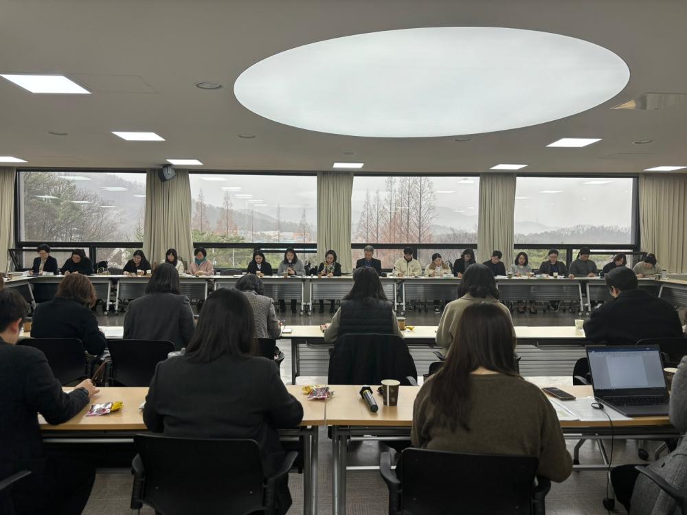 2024년 충남 도, 시·군학교밖청소년지원센터 1차 추진회의(사업설명회) 사진1