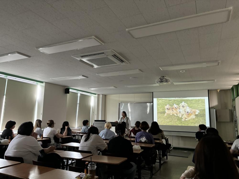 2024년 충청남도학교밖청소년지원센터 교육지원 사업 대학 학과탐방_공주대학교 반려동물학과 사진1